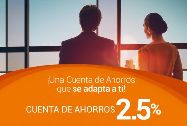 Cuenta de Ahorro 2.5%