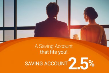 Saving Account 2.5%