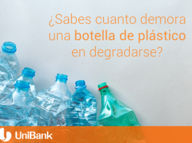 Una botella de plástico demora hasta 1000 años en degradarse Una botella de plástico demora hasta 1000 años en degradarse
