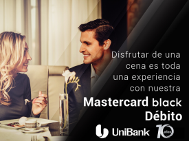 Mastercard Black Débito Unibank Mastercard Black Débito Unibank