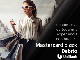 Mastercard Black Débito Unibank Mastercard Black Débito Unibank