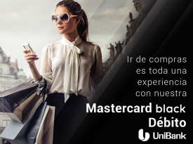 Mastercard Black Débito Unibank