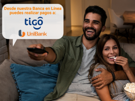 Realiza pagos a TIGO desde nuestra Banca Digital | UniBank | Panamá Realiza pagos a TIGO desde nuestra Banca Digital | UniBank | Panamá
