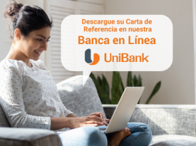 Carta de Referencia Bancaria | UniBank | Banca Digital