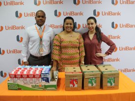 Banco de Alimentos de Panamá - Unibank (donación de leche)