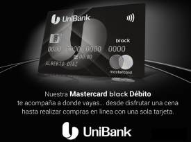 Mastercard Black Débito Unibank