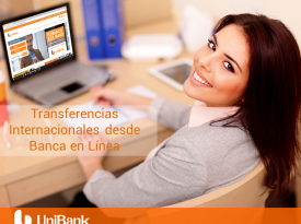 Transferencias Internacionales desde Banca en Línea