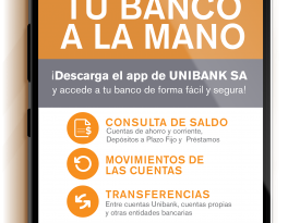 Descarga nuestra Banca Móvil UNIBANK SA